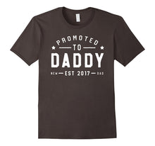 Mens Promoted to Daddy 2017 T-Shirt - New Dad Father