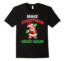 FUNNY MAKE CHRISTMAS GREAT AGAIN T-Shirt Donald Trump 2016
