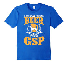 German Shorthaired Pointer and Beer Funny T-Shirt