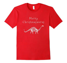 Merry Christmasaurus Dinosaur Brontasaurus Christmas Shirt