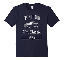 Not Old, Classic Car Funny T-Shirt 59th Birthday Gift 1958