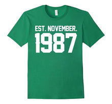 Happy 1987 It's My 30 Th Birthday Gift Ideas Tshirt for Love
