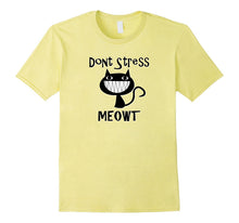 Don't Stress Meowt Funny Cat T-Shirt Women Girls Graphic Tee