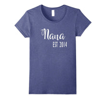 New Nana Established 2014 Grandbaby T-Shirt