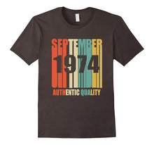 Retro Sept 1974 T-Shirt 43 Yrs Old Bday 43rd Birthday Tee