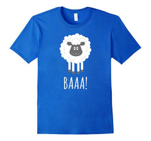 Baa Baaa Cute Fluffy Sheep Lovers Cartoon Graphic Tee Shirt