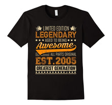 Legends Vintage Born in 2005 12th Birthday Gift 12 Years Old