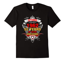 September 1962 55th Birthday 55 Years Old Gift T-Shirt