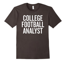 College Football Analyst T-Shirt Football Fan TShirt