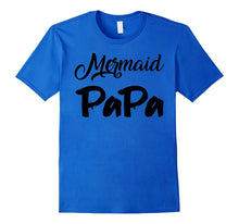 Mermaid PAPA TShirt Father's Day Gift
