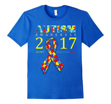 Official: Autism Awareness 2017 Shirt- Accept-Understand-Lv