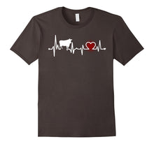 Cows Heartbeat Tshirt - Farming Love Tshirt - Farm Cows Tees