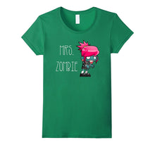 Mrs. Zombie. Halloween T-Shirt for Couples. Mr and Mrs Shirt