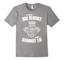 Funny Car Guy T-Shirt - I Like Big Blocks and I Cannot Lie