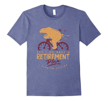 Retirement Plan Funny Bear Cycling Humor Graphic T-Shirt