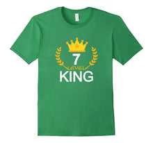 Funny 7th Birthday 2000 Gifts T-Shirt Boys King Vintage Tee