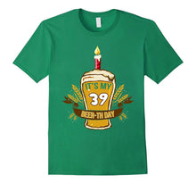 39th Birthday Gifts for Women/Men. Beer Lover T-Shirt.