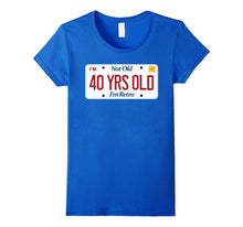 40th Happy Birthday T-Shirt; 40 Years Old Tshirt; Retro Tee