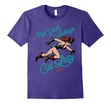 Not Your Average Cat Lady Superhero T-Shirt