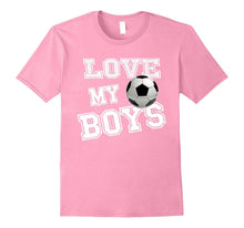 I Love My Boys Soccer Shirts for Mom-Soccer Mom TShirts