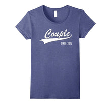 2nd Anniversary Gifts Couple Since 2015 Couple Tshirt