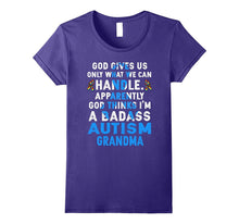 I'm a Badass Autism Grandma T Shirt