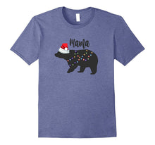 Christmas Pajamas T-Shirt Matching Mama Bear Santa Hat Light
