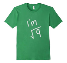 3 Years Old Math T Shirt- Square Root of 9