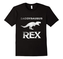 Daddysaurus Rex Daddy Dad Dinosaur Funny Gift T Shirt Tee
