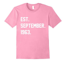 Happy 1963 It's My 54 Th Birthday Gift Ideas Tshirt for Love