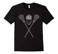 Lacrosse LAX Word Cloud T-Shirt