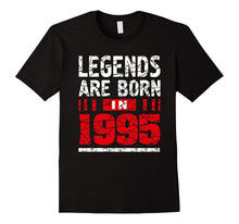 22nd Birthday T-Shirt Gift Legends Are Born in 1995 Tee Cool