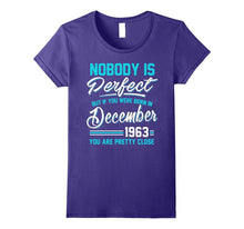 Nobody Is Perfect December 1963 T-Shirt 54th Birthday