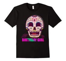 CUTE: Day of the Dead SUGAR SKULL BIRTHDAY GIRL Shirt Gift