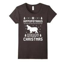 Hippopotamus Ugly Christmas Sweater T-Shirt