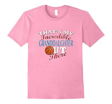 Distressed Basketball Granddaughter Grandma Grandpa T-Shirt