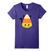 Candy Corn Emoji Cat Shirt