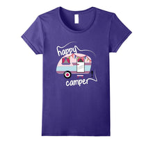 Happy Camper Road Trip Camping Vacation Glamping Shirt