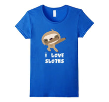 Cute Dabbing Sloth Shirt - Funny I Love Sloths Dab T-Shirt