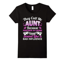 Aunt Bad Influence Funny Rocking the Aunt Life Aunt Team