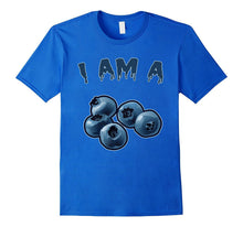 I Am a Blueberries Cute Emoji Halloween Tee Fruits Lovers