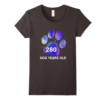 Awesome 280 Dog Years Old T-Shirt Funny 40th Birthday Gift