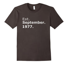 Est September 1977 Shirt Funny 40rd Birthday Gifts TShirt