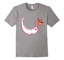 Narwhal Donuts T-Shirt Funny Narwhals Sea Unicorns Donut Tee