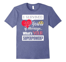 10 Year Anniversary T Shirt 10th Wedding Anniversary Gift
