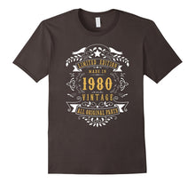 37 Years Old Made Birth 1980 37th Birthday Bday Gift T-Shirt