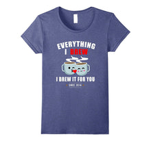 3rd Yr Anniversary T-Shirt Coffee Couple Since 2014 Shirt