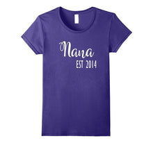 New Nana Established 2014 Grandbaby T-Shirt