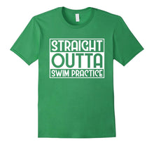 Straight Outta Swim Practice Funny Swim Team Shirt