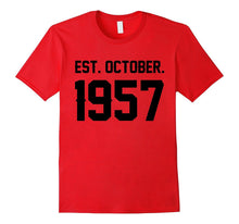 Happy 1957 My 60 Th Birthday Gift Ideas Tshirt for Lover